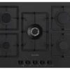 Piano cottura gas Telma FLAT75 26 Black