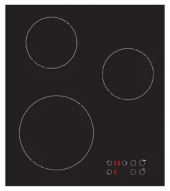Piano cottura induzione Tecnowind PI 45 Black
