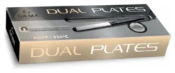 Piastra capelli Ga Ma GI2512 DUAL PLATES Led 4D Black
