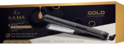 Piastra capelli Ga Ma GI2510 DUAL PLATES Gold Led Black