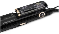 Piastra capelli Imetec 11915 BELLISSIMA Steam Ceramic & Keratin Black
