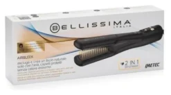 Piastra capelli Imetec 11967 BELLISSIMA Airsleek 2in1 Black Matt e Gol