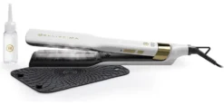 Piastra capelli Imetec 11808 BELLISSIMA Steam Elixir Satin white e Gla