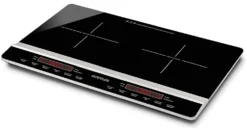 Piastra induzione G3 Ferrari G10138 DINAMIKO Duo Black