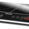 Piastra induzione G3 Ferrari G10047W0 HI TECH CHEF doppia Black e Silv