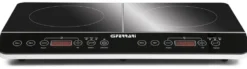 Piastra induzione G3 Ferrari G10047W0 HI TECH CHEF doppia Black e Silv