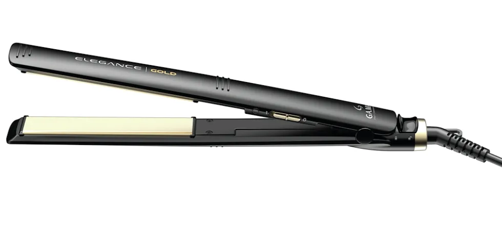Piastra per capelli Gama Elegance GI0234 con olio oro fluido