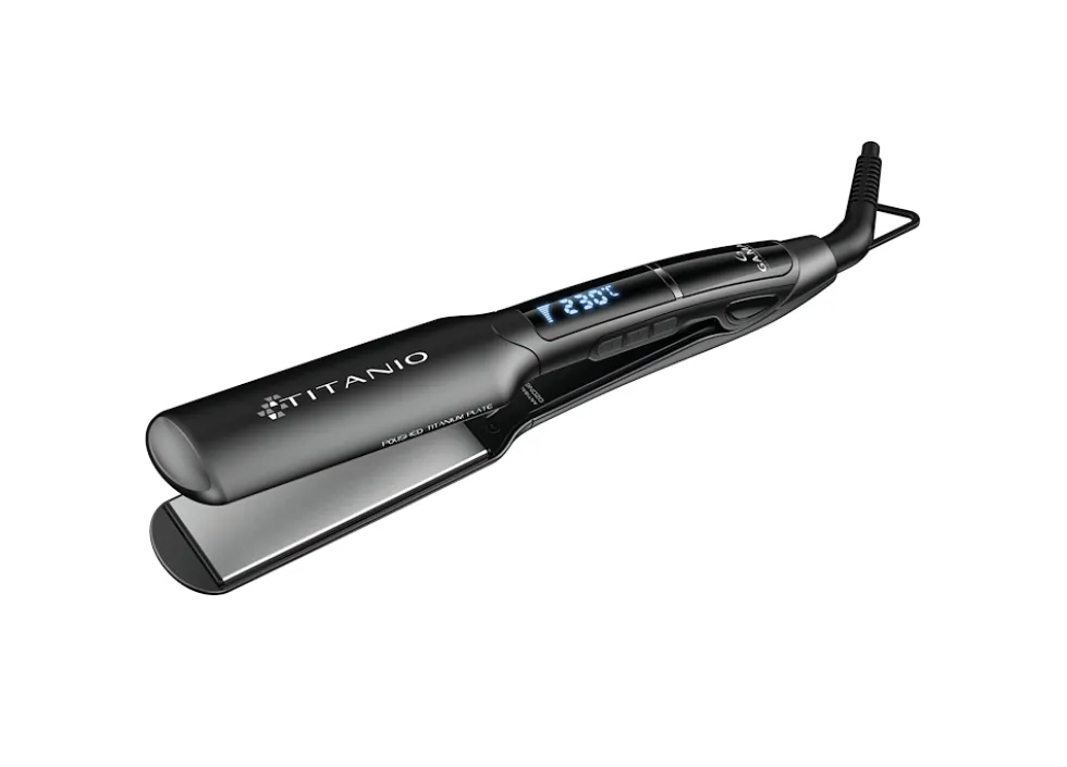 Piastra per capelli Gama GI3036 X-Wide Digitale Titanio 4D