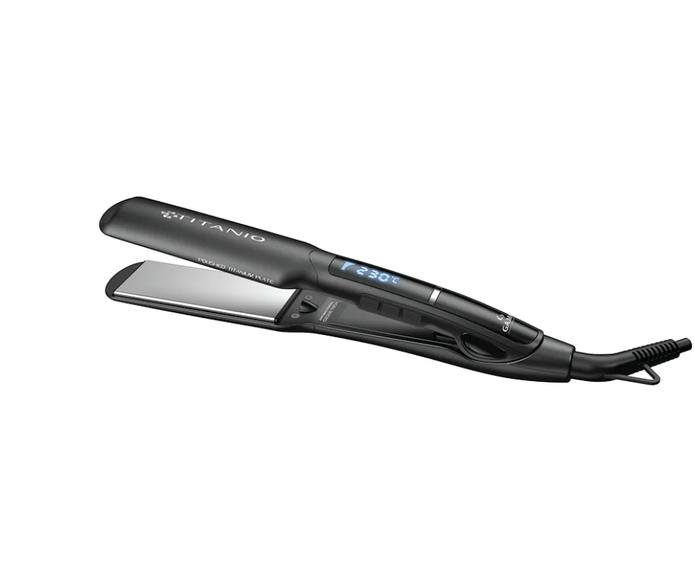 Piastra per capelli Gama GI3036 X-Wide Digitale Titanio 4D