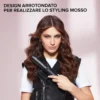 Piastra per capelli Imetec Bellissima Creativity Ion, liscio e mosso senza effetto crespo