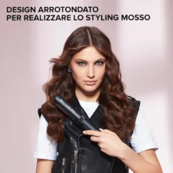 Piastra per capelli Imetec Bellissima Creativity Ion, liscio e mosso senza effetto crespo