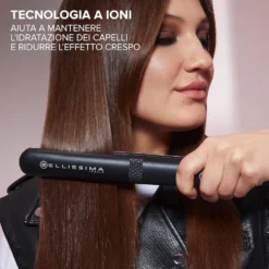Piastra per capelli Imetec Bellissima Creativity Ion, liscio e mosso senza effetto crespo