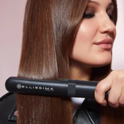 Piastra per capelli Imetec Bellissima Creativity Ion, liscio e mosso senza effetto crespo