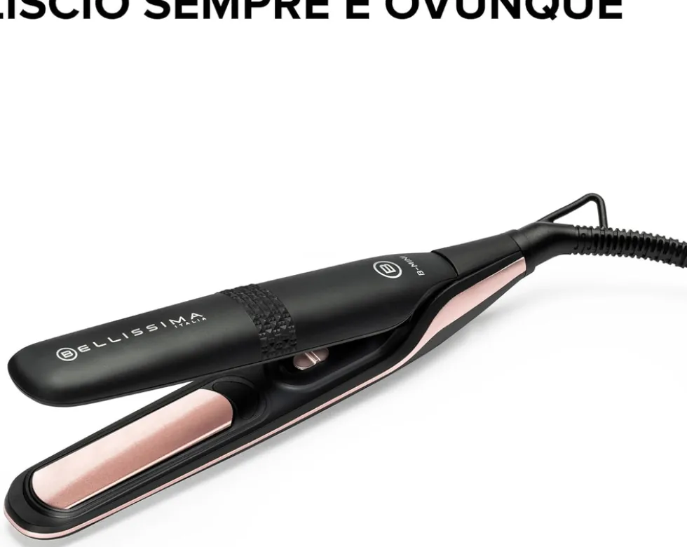 Piastra per capelli Imetec Bellissima B-Mini con piastre in ceramica