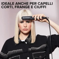 Piastra per capelli Imetec Bellissima B-Mini con piastre in ceramica