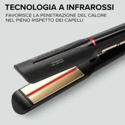 Piastra per capelli Imetec Creativity Infrared con infrarossi