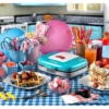 Piastra waffle Ariete 00C197301AR0 PARTY TIME Maker Celeste