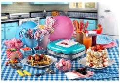 Piastra waffle Ariete 00C197301AR0 PARTY TIME Maker Celeste