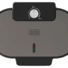 Piastra waffle Black & Decker BXFC3200E Inox e Black