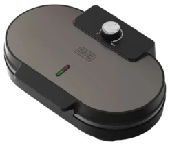 Piastra waffle Black & Decker BXFC3200E Inox e Black