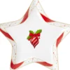 Piatto a servire 23 x 23 cm - Candy Canes