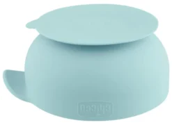 Piatto fondo bimbo Chicco 00010221260000 ciotola base ventosa Azzurro