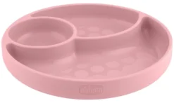 Piatto fondo bimbo Chicco 00010216160000 porzionato 3P base ventosa Ro