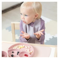 Piatto fondo bimbo Chicco 00010216160000 porzionato 3P base ventosa Ro