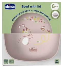 Piatto pappa Chicco 00016001150000 WARMY PAPPACALDA Bowl con coperchio