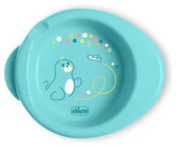 Piatto pappa Chicco 00016000250000 WARMY PAPPACALDA Azzurro