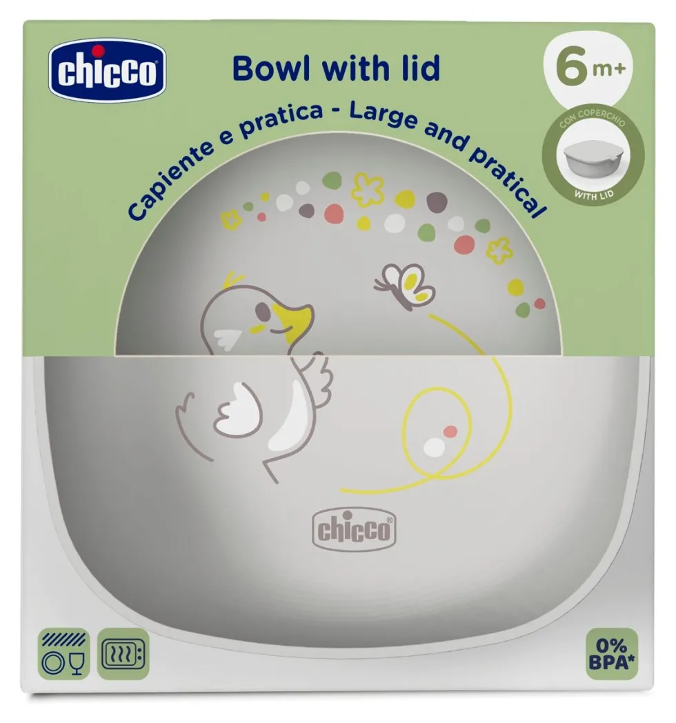 Piatto pappa Chicco 00016000150000 WARMY PAPPACALDA Rosa