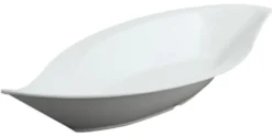 Piatto portata Ilsa E118520IV00 HANA EFAY Foglia Bianco