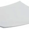Piatto portata Ilsa E100314IV00 LUNA EFAY quadro curvo Bianco avorio