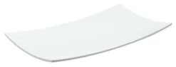 Piatto portata Ilsa E1140LIV000 LUNA EFAY curvo Bianco avorio