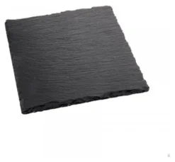 Piatto portata Ilsa 11970250PPV ARDESIA quadro Nero
