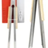 Pinza barbecue Bbq C83506020 manico legno Cromo satinato