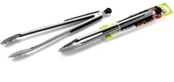Pinza barbecue Ompagrill PI450 con bloccaggio Cromo