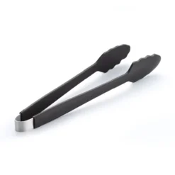 Pinza per barbecue o forno in silicone antracite
