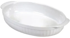 Pirofila Guardini COOTC4 ovale Bianco