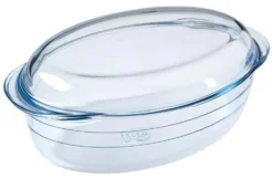 Pirofila O Cuisine 459AC00 1743 ovale con coperchio 1 lt Trasparente