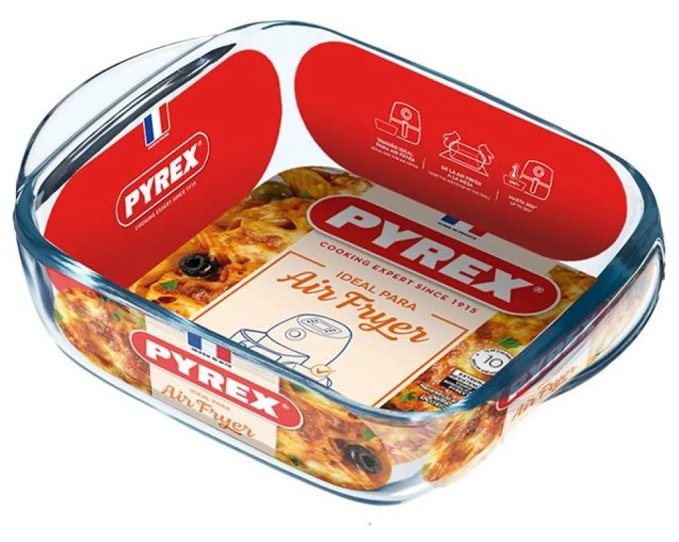 Pirofila Pyrex 211B100 7640 AIR FRYER Trasparente