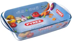 Pirofila Pyrex 228B000 rettangolare Trasparente