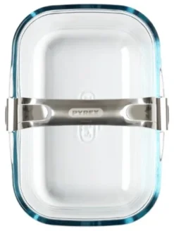 Pirofila Pyrex 300U300 8045 AIR FRYER con manico removibile Trasparent