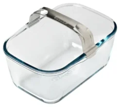 Pirofila Pyrex 300U300 8045 AIR FRYER con manico removibile Trasparent