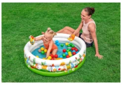 Piscina bimbo Bestway 52466 8 Spring lovers con 50 palline Multicolore