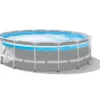 Piscina Intex 26730 PRISMA FRAME con accessori Grigio chiaro