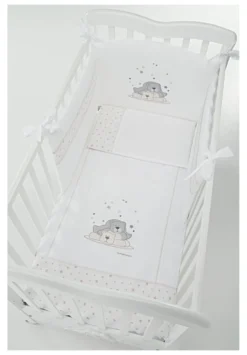 Piumone lettino Foppapedretti 9900279140 DOLCESTELLA set 3 pz Bianco