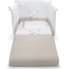 Piumone lettino Pali 0687Love LOVE set 3 pz Grigio