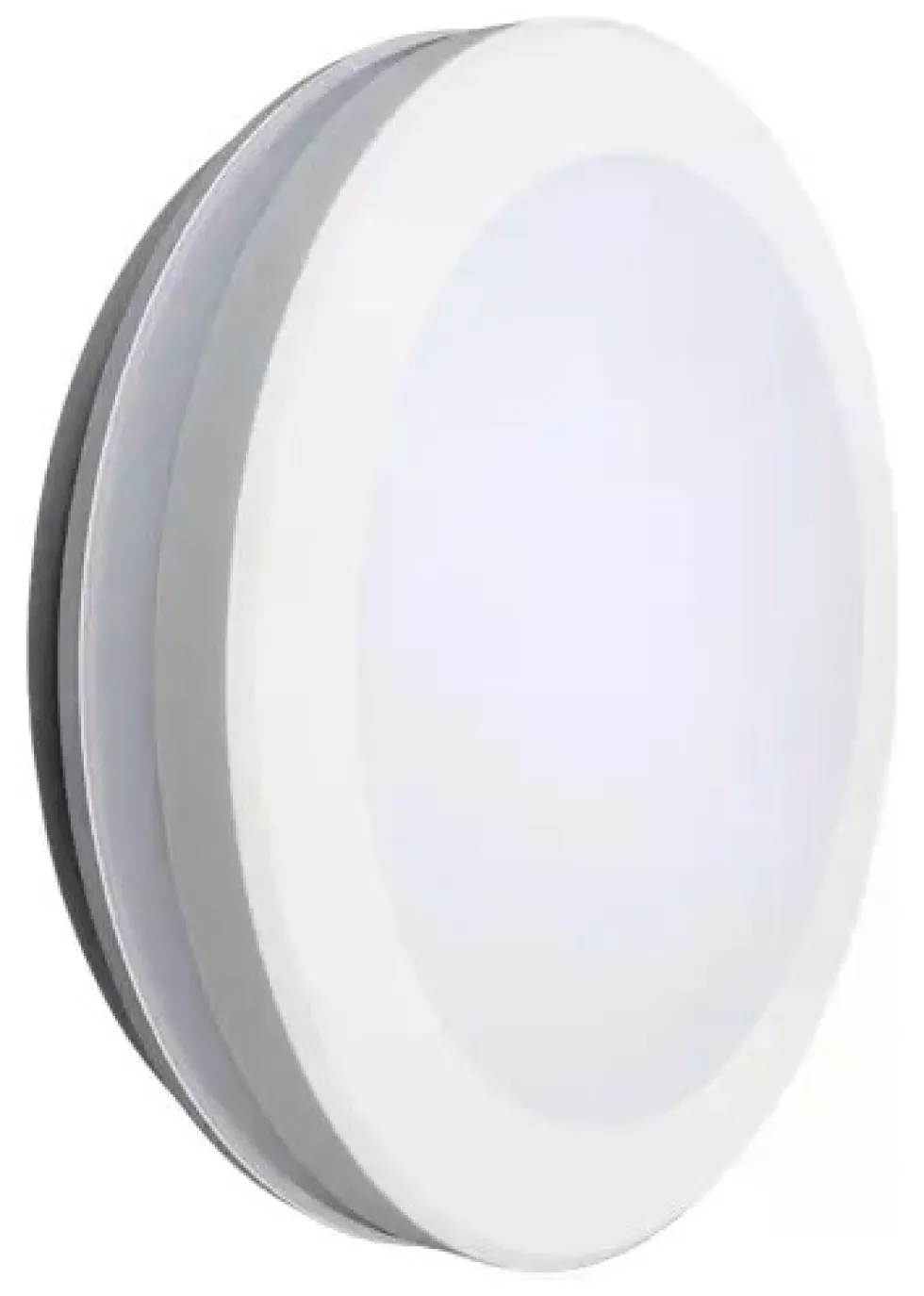 Plafoniera da esterno Beghelli 75372 FULL MOON RING CCT Bianco