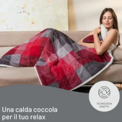 Plaid riscaldabile Imetec 16715 ADAPTO 6 con 6 temperature